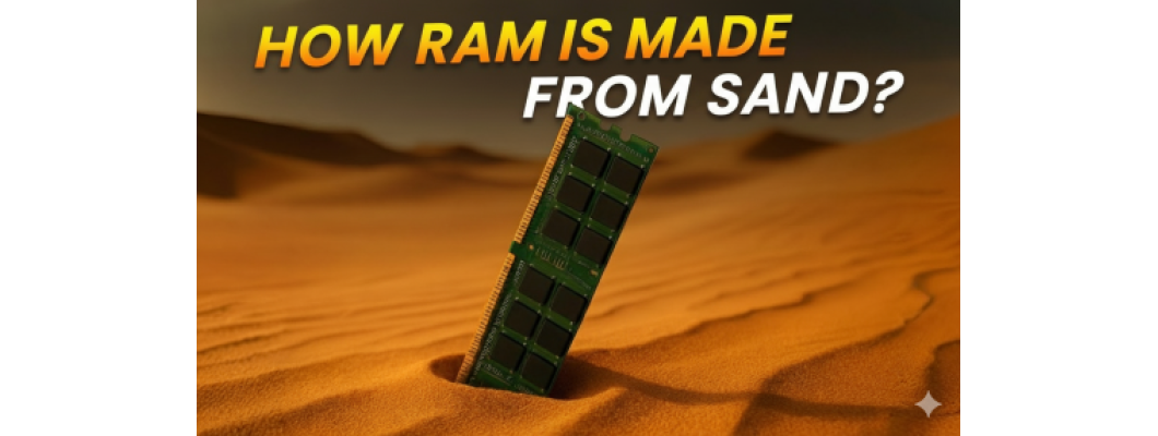 How RAM is Made: From Sand to Silicon and DRAM Chips