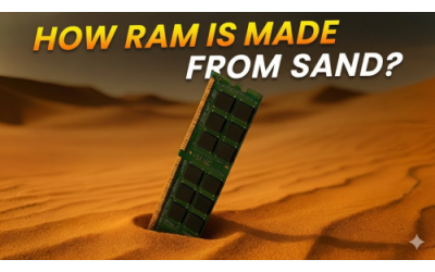 How RAM is Made: From Sand to Silicon and DRAM Chips