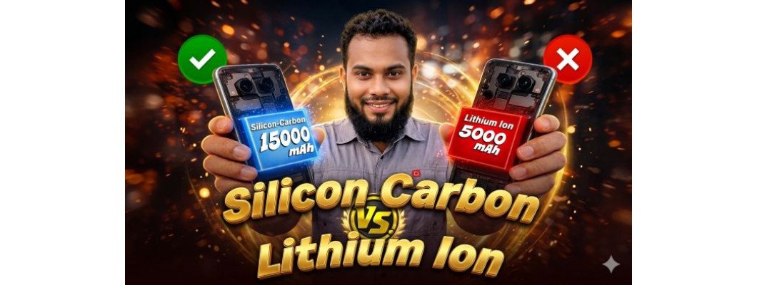 Silicon Carbon vs Lithium-ion Battery | Future of Smartphone Batteries 2026