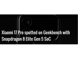 Snapdragon 8 Elite Gen 5 is Qualcomm's next flagship chipset