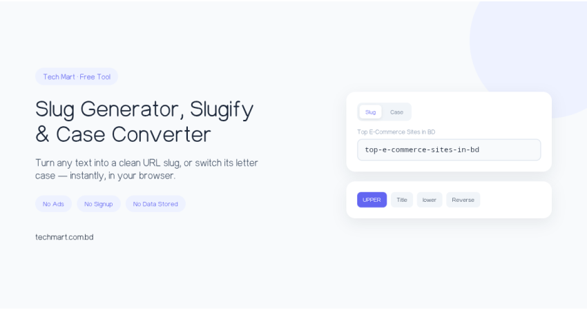 Why We Built a Free Slug Generator and Case Converter