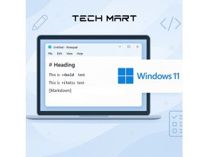Windows 11 Notepad Update: Markdown Support is Here!