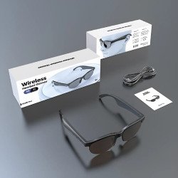XG88 Pro Smart Glasses with Bluetooth, UV400 Polarized Lenses, Music & Calls