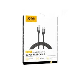 QCY DC21 60W Type-C to Type-C Super Fast Charging Cable