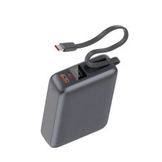 QCY PB20A 20000mAh 45W Fast Charging Power Bank with Built-in Type-C Cable